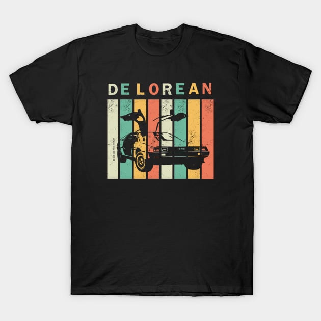 Back to the Future - DMC DeLorean T-Shirt by valentinahramov